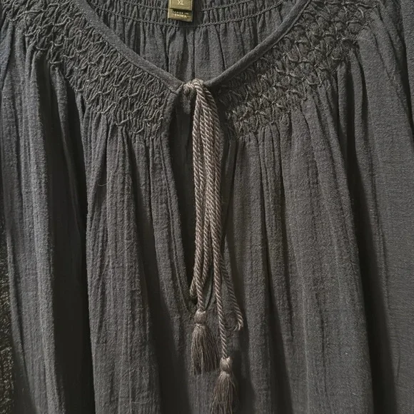 J. Crew navy blue summer dress, women’s sz M - Picture 4 of 6